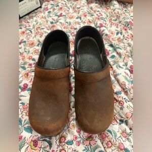 Women’s Dansko Brown Slip-On Clogs - Unbranded